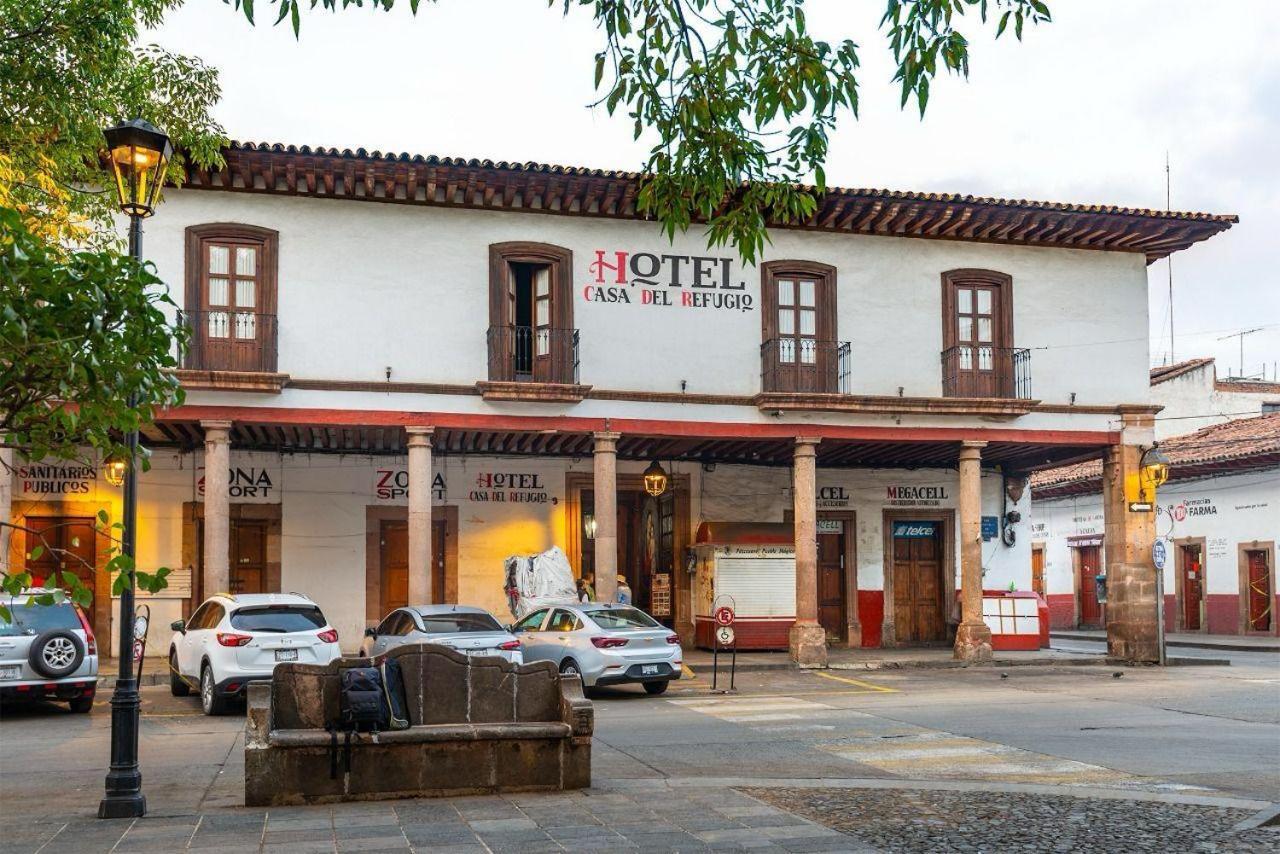 Hotel Casa Del Refugio Patzcuaro Exterior photo